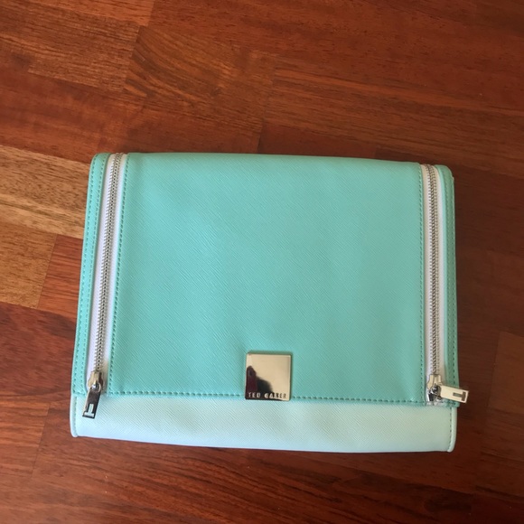 Ted Baker London Clutch Mint Blue/Green - Picture 1 of 3